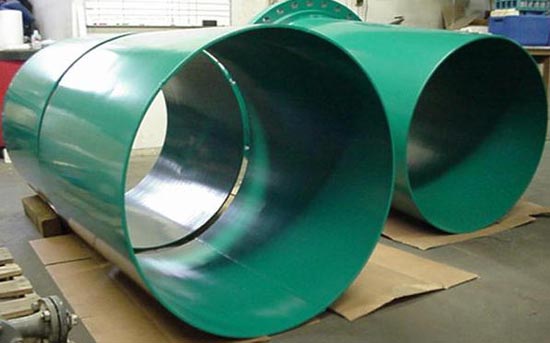 36 Inch Diamater Pipes, Powder Coated