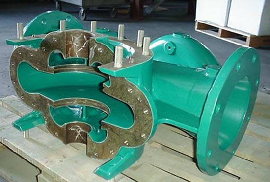 Split Pump - Cross Section